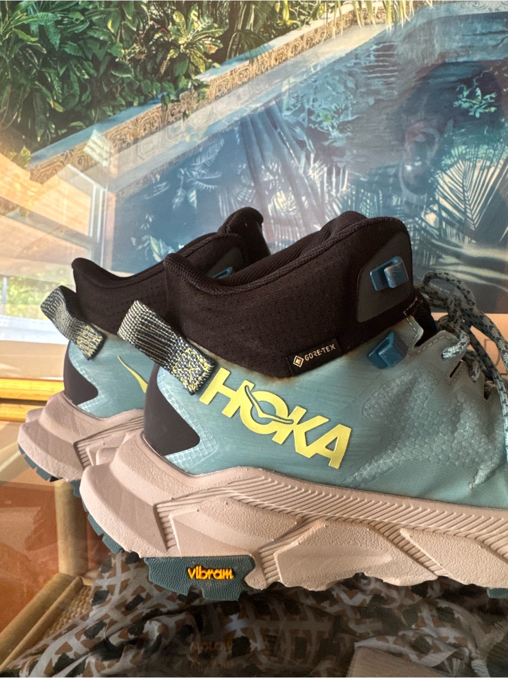 HOKA Anacapa Mid GTX Gore-Tex Vibram Hiking Boots Women’s 7